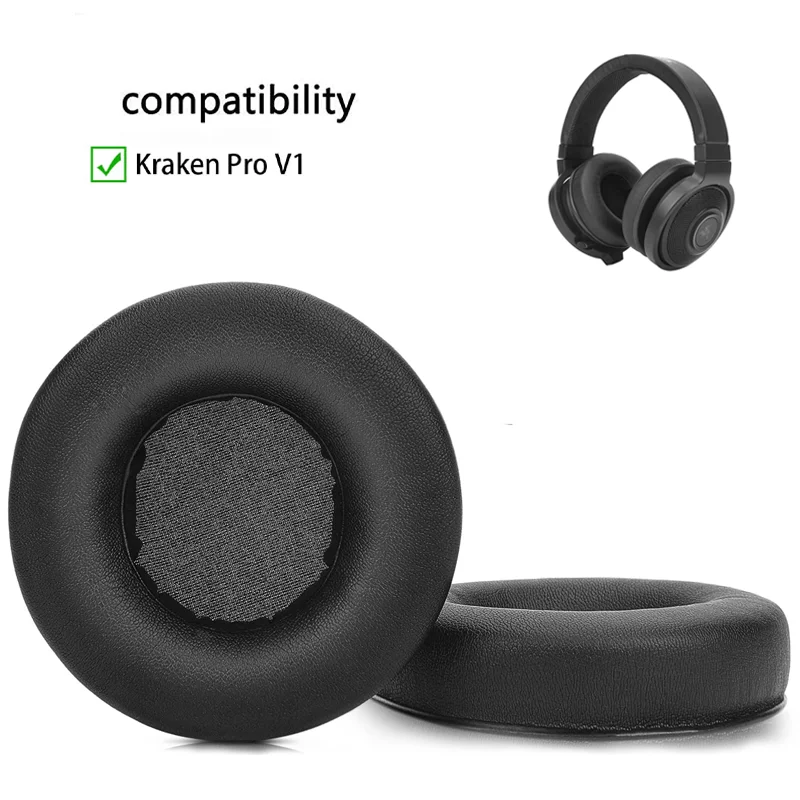 كوتو وسادات الأذن ل Razer Kraken برو V1 سماعة الألعاب استبدال بطانة للأذن kraken برو 2015 الأذن وسادة