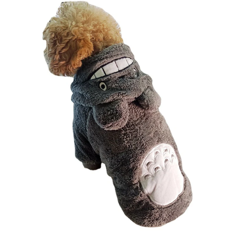 Funny Gray Golden Retriever Clothes For Small And Large Pet Dog Puppy Animal Size XS 7XL Cat Hoodie Outfit Winter Warm Costumes