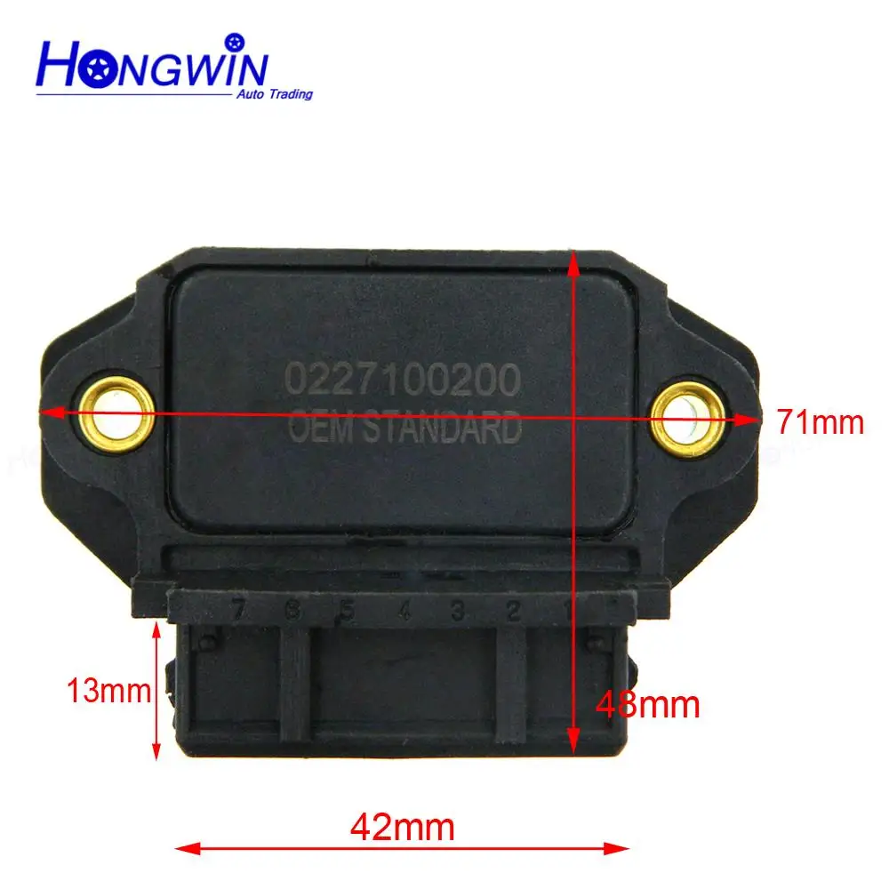 Genuine No.:0227100200 Ignition Control Module Fits Opel Astra Fiat Peugeot Citroen Porsche 911 LX932 0227100204 1208074