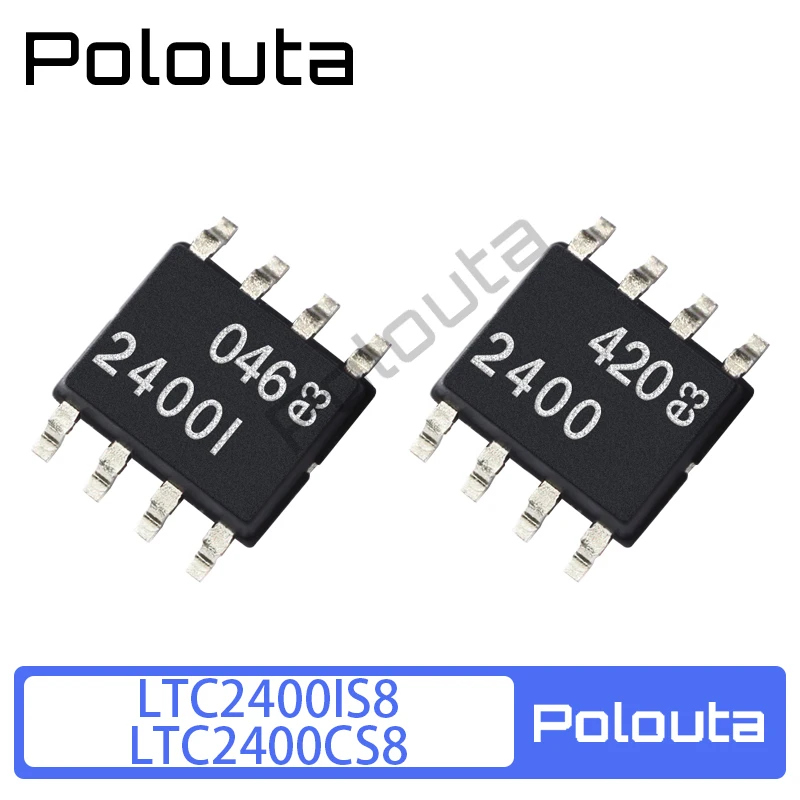 

LTC2400IS8 LTC2400CS8 SOP8 Analog-to-digital Conversion Chip ADC DIY Acoustic Components Kits Arduino Nano Integrated Circuit