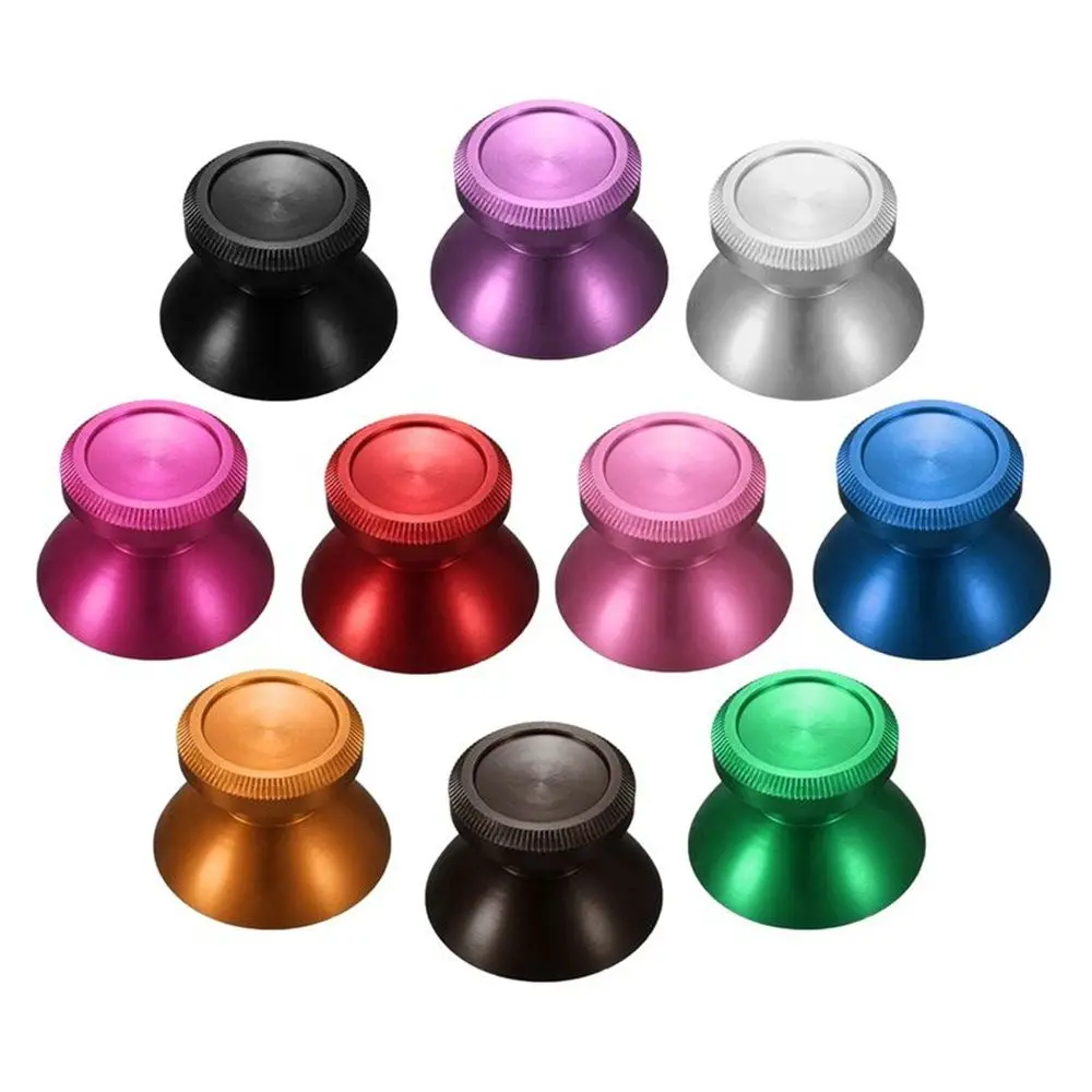 Universal หมวกโลหะที่มีสีสัน Analog Thumbstick อลูมิเนียม Grip Controller จอยสติ๊กสำหรับ PS4 Xbox One