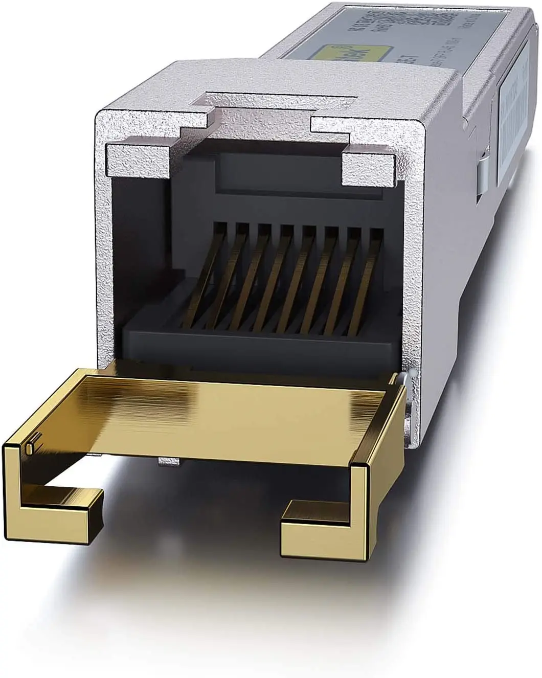 Imagem -03 - Transceptor 10gbase-t Sfp Mais Transceptor 10g t 10g Cobre Rótulo Sfp Mais Cat.6a até 30 Metros Compatível