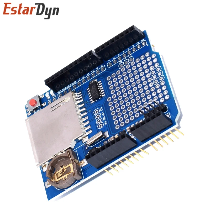 Módulo registrador de datos Escudo registrador de registro V1.0 para tarjeta SD Arduino UNO