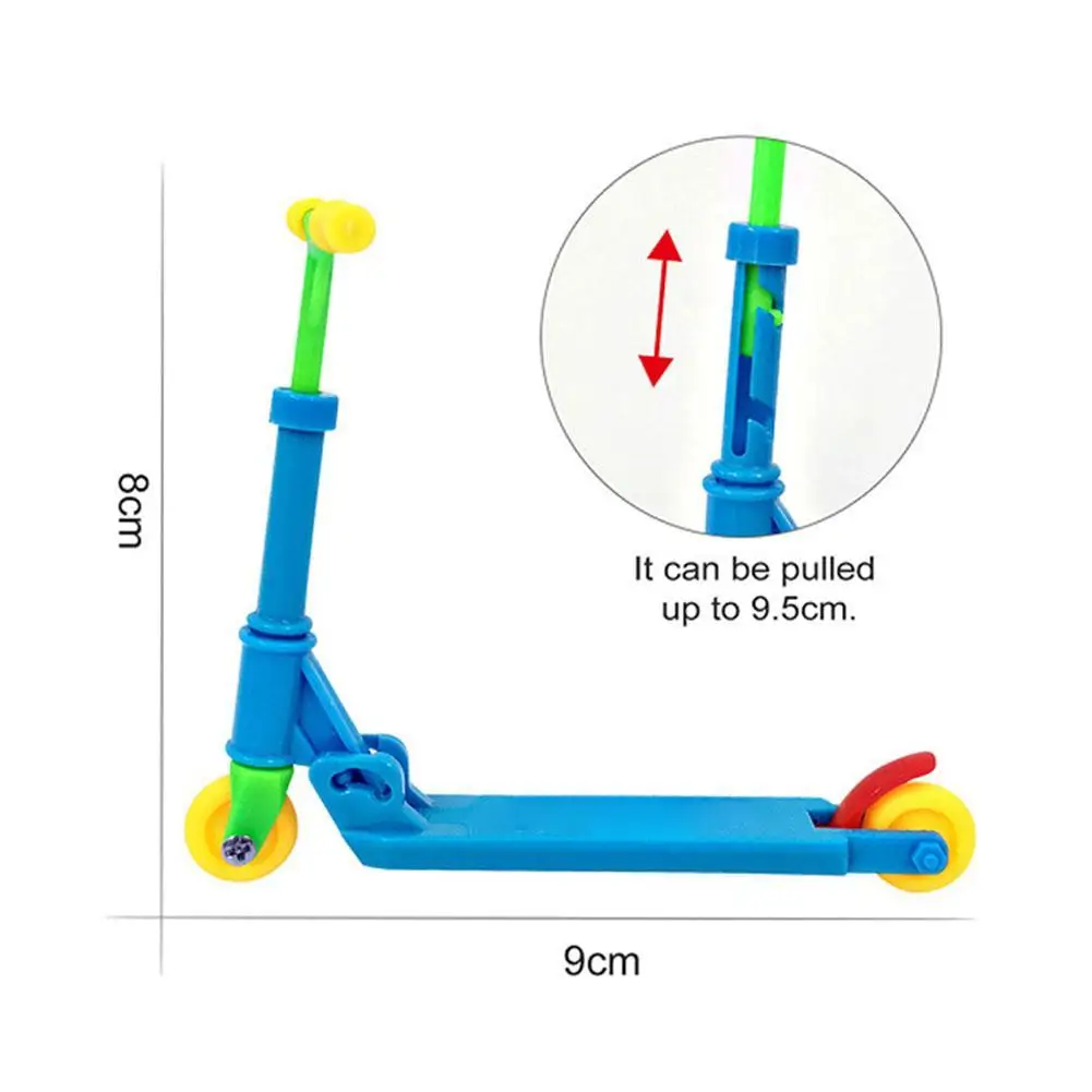 Mini patinete de dos ruedas para niños, juguetes educativos, bicicleta, diapasón, Mini coche de simulación, juguete