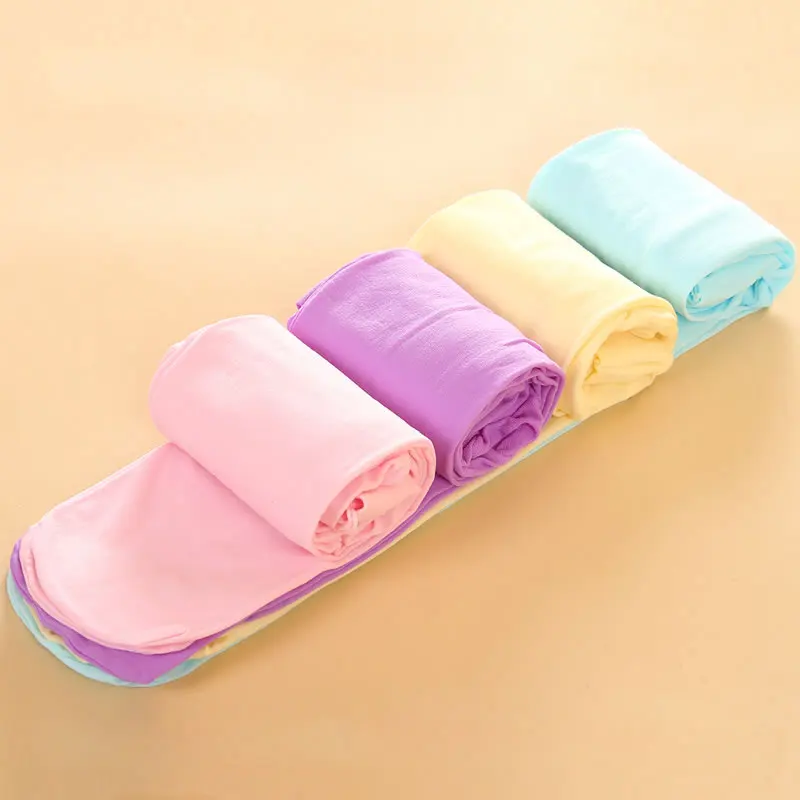 Girls Stocking Children Velvet Solid White Pantyhose Girls Tights Spring Candy Color Kids Pantyhose Ballet Dance Tights