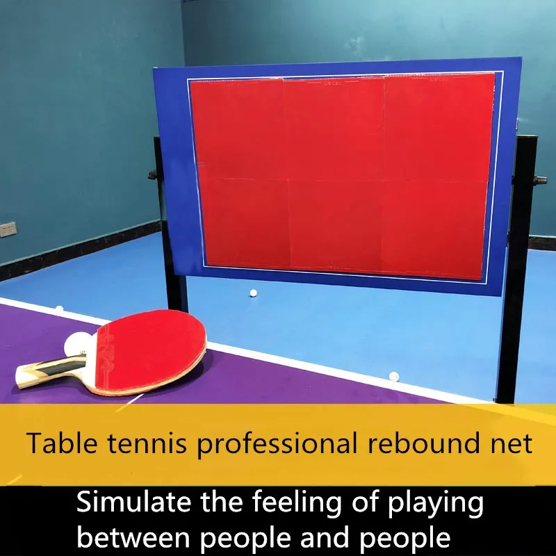 Table Tennis Practice Rebound Board Ping Pong Springback Machine For Single Self-study Trainer Professional Table Tennis Exercis