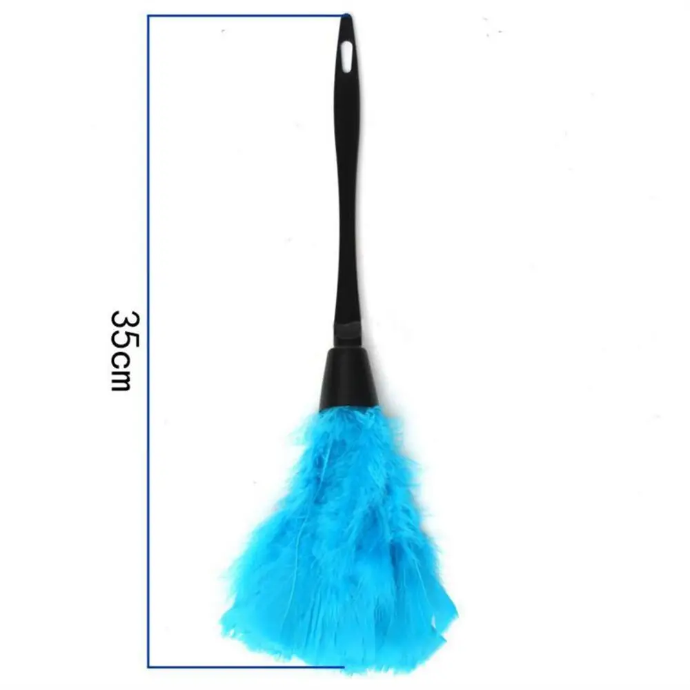 Turkey Feather Duster Anti-static Dust Car Dashboard Cleaner Tools Portable Handhold Natural Feather Prac Cleaner Tools