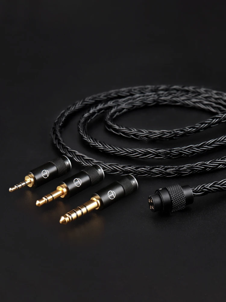 Kabel do słuchawek TRN T2 Pro16 Core, posrebrzany, HIFI, kabel do tuningu, 2.5 5-pin/3.5/4.4/Type C 5-pin/QDC//MMCX/0.75/0.78 — zdjęcie produktu 7