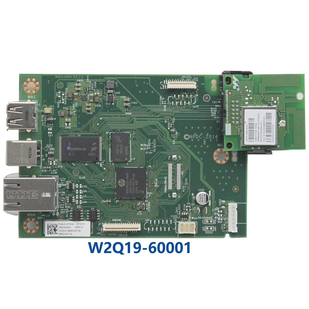 Placa Formatter W2Q19-60001 para impresora HP LaserJet M454DW M454 454DW 454, placa base lógica, piezas de impresora