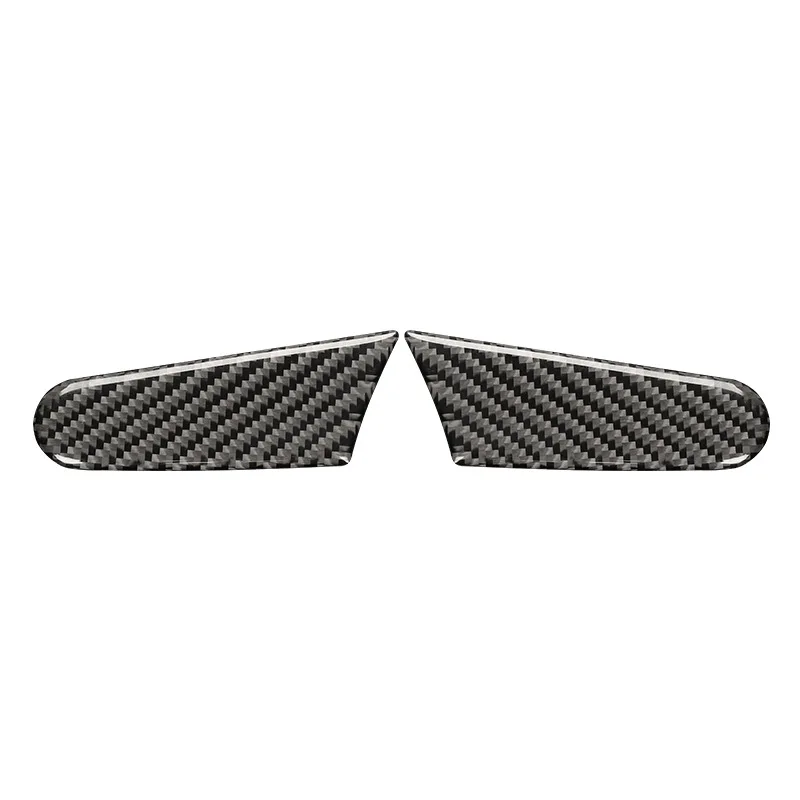 For Porsche Macan Carbon Fiber Rearview Mirror Vehicle Decoration Anti-Scratch Epoxy Protector Sticker Cover Trim Auto