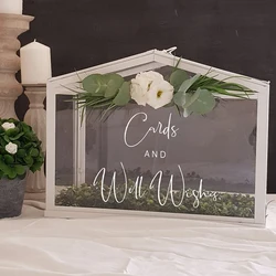 Cards And Well Wishes Wedding Anniversary Engagement Box Decal Sticker Vinyl Home Decor