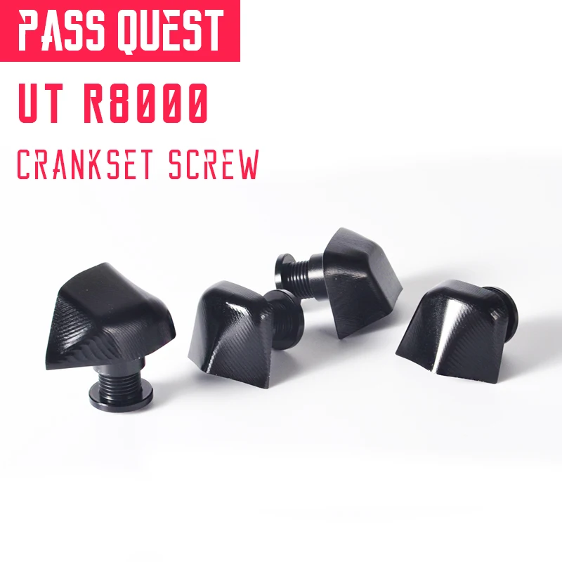 

PASS QUEST коленчатые винты 26 г/комплект 4 шт R8000 звездочки для Shimano UT R8000 шатун со звездами для велосипеда коленчатые винты