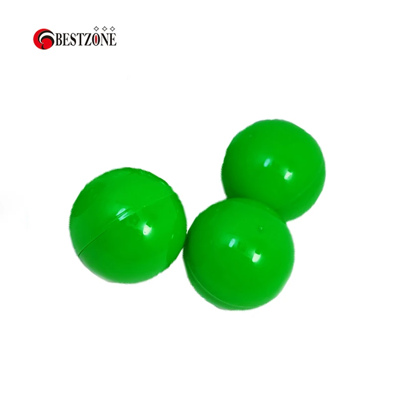 Cápsula plástica vazia para crianças e crianças, bola do brinquedo, 38mm, 100 pcs/lot