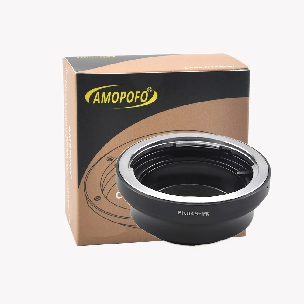 

PK645 to PK adapter,for Penatx 645 Lens to for Pentax K PK mount K-X K-M K5 K7 K10D Camera PK645-PK Adapter
