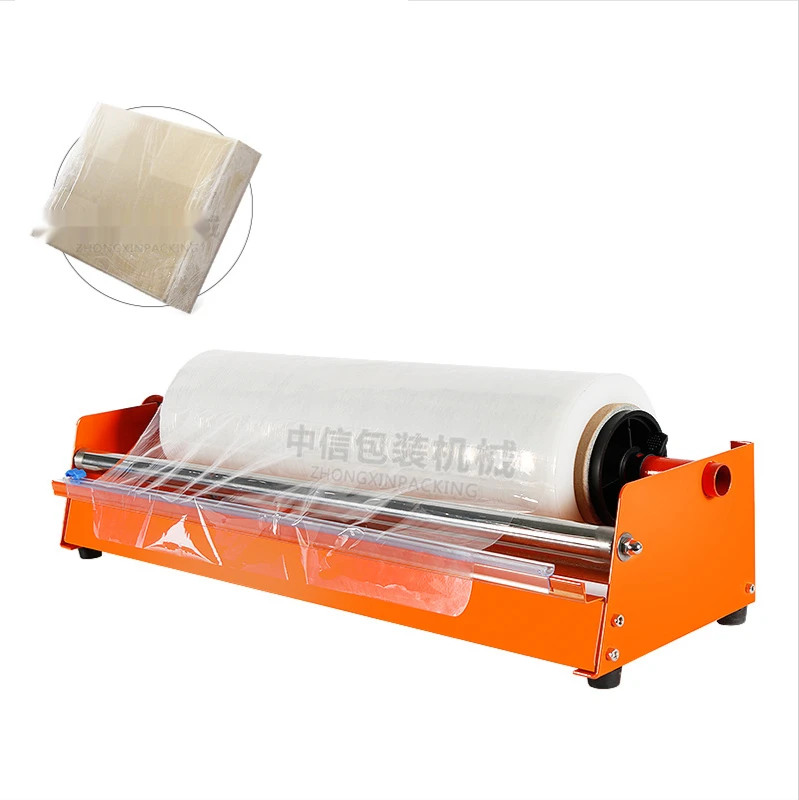 

Manual Stretch Film Machine Pallet Packer Plastic Film Wrapping Sealing Desktop Food Electronic Parts Packaging Machine