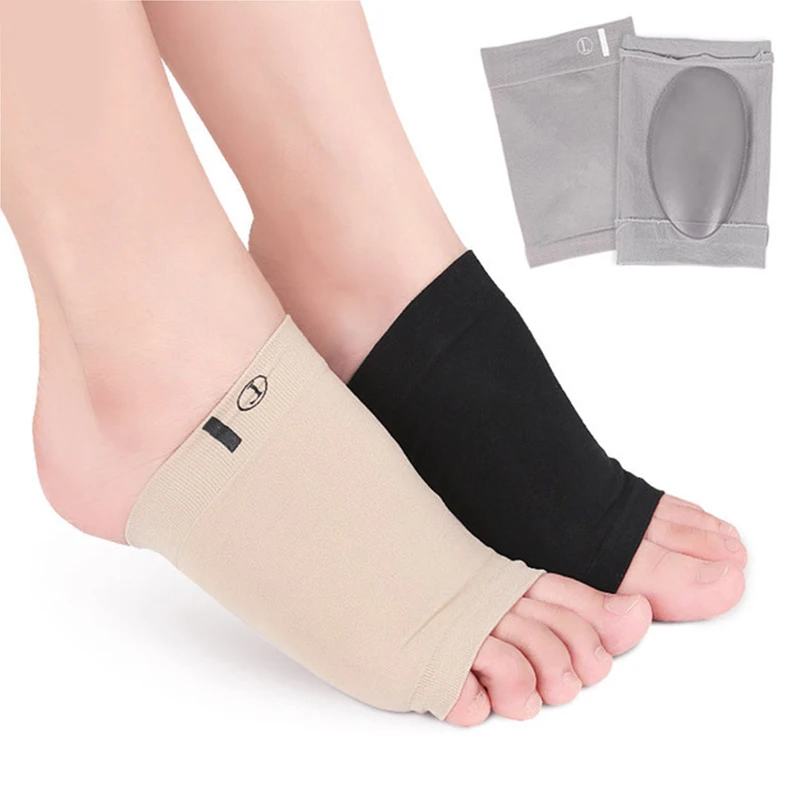 Nowe zewnętrzne wkładki wewnętrzne Orthotic Arch Support Shoe Flatfoot Corrector Pads Women for Plant Foot Care Walking Dropship