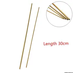 1pc Diameter 2/3/4/5mm Fine Brass Tubes Brass Pipe Brass Tube Length 30cm Long 0.45mm Wall Cutting Tool Parts