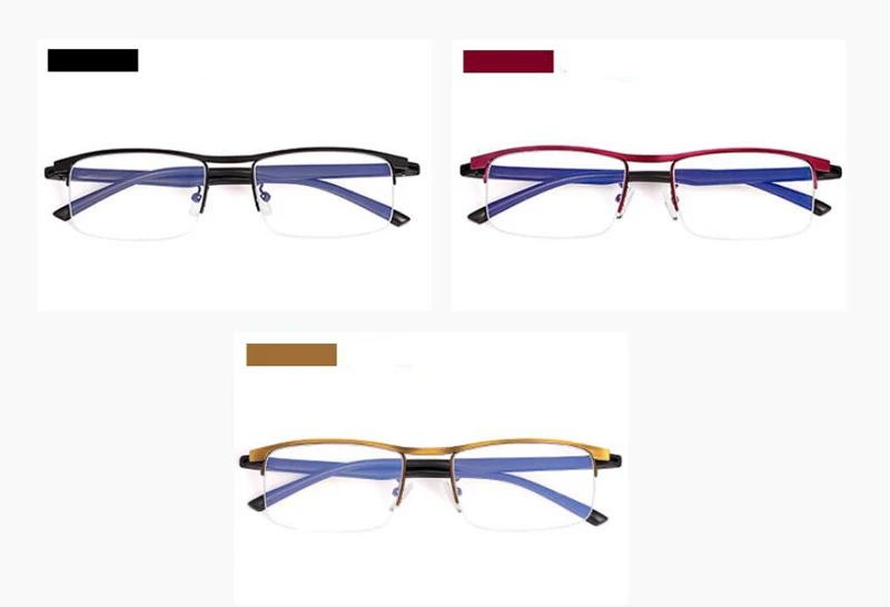 2021 intelligenter Zoom Progressive multifunktionale Lesebrille Damen Herren Multifokale Anti-Blaulicht-Hyperopie-Brille – Detail 13