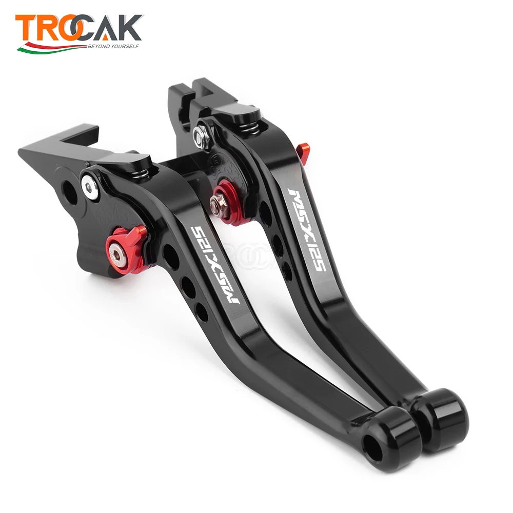 For Honda GROM MSX125 2014 2015 2016 2017 2018 2019 2020 2021 2022 Motorcycle Aluminum Short Adjustable Brake Clutch Levers