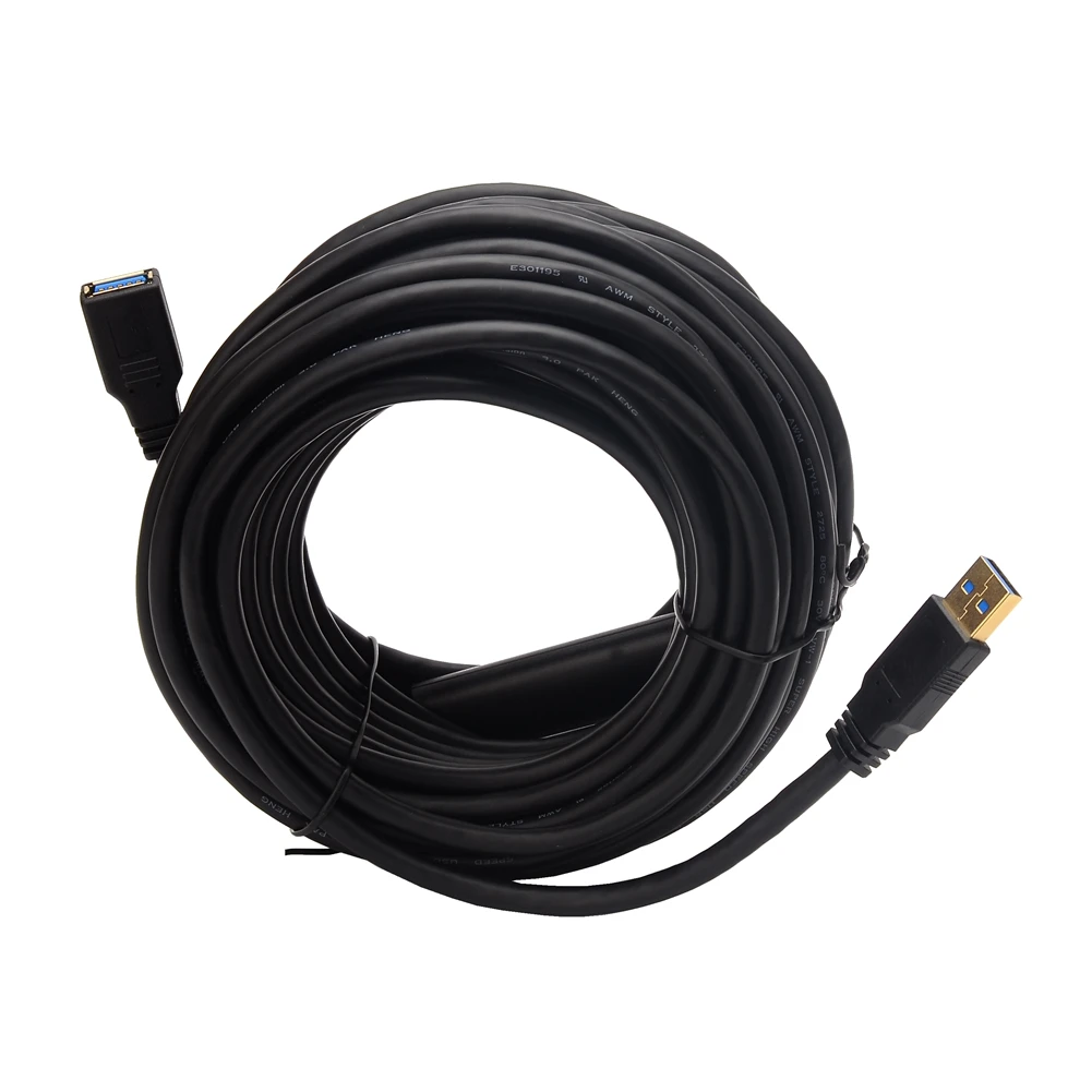 Cable de extensión USB 3,0, amplificador de señal, 10m, 5Gbps