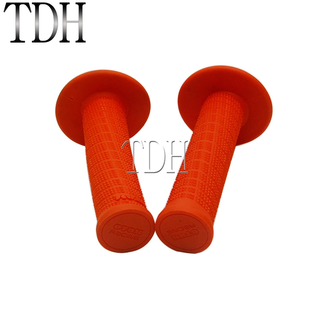 22mm/24mm 7/8'' Motorcycle Rubber Non-Slip Anti-Vibration Handlebar Grip Lock on Handle Bar End Grips For Universal Road Bike