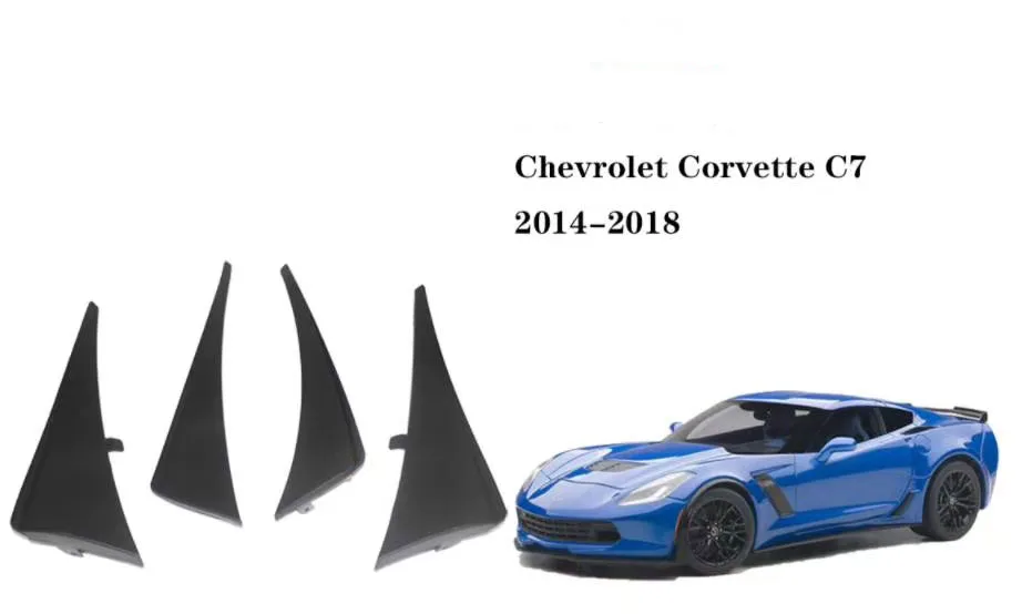 

Car Mudguard For Chevrolet Corvette C6 C7 4PCS/SET ABS PP /PVC material Car Fender Flare