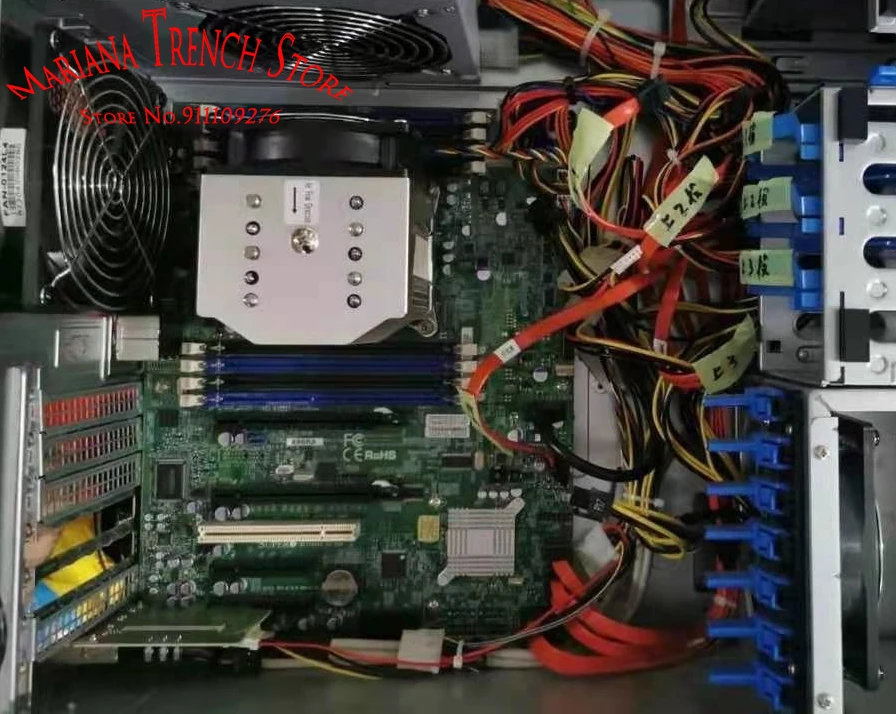 Imagem -02 - para Supermicro Placa-mãe Lga2011 E52600 1600 v1 v2 Família 2nd e 3rd Gen. Core i7 Série Ecc Ddr3 X9sra