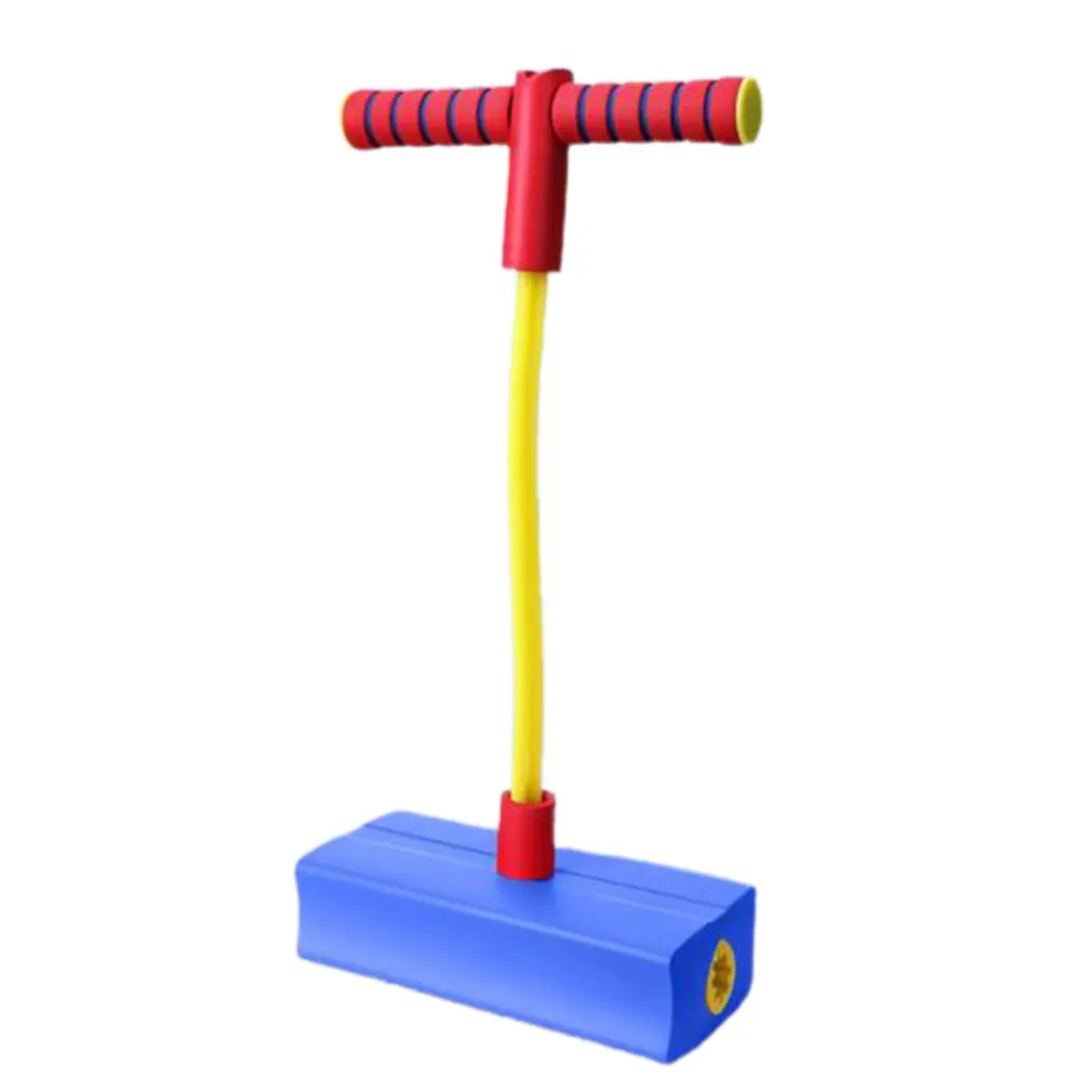 Kids Frog Jump Toys With Sound And Light Children Jump Bouncing Trampoline Bounce Stick for Kids Fun Fitness Sensory Toys