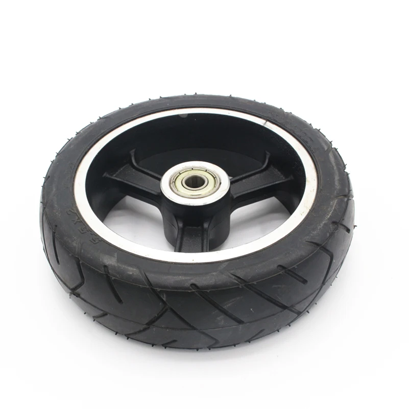 5.5 Inch Solid wheel 5.5x2 Tyre with plastic hub Electric Scooter accessories for Jackhot Carbon Fiber Scooter iScooter X5 Pro