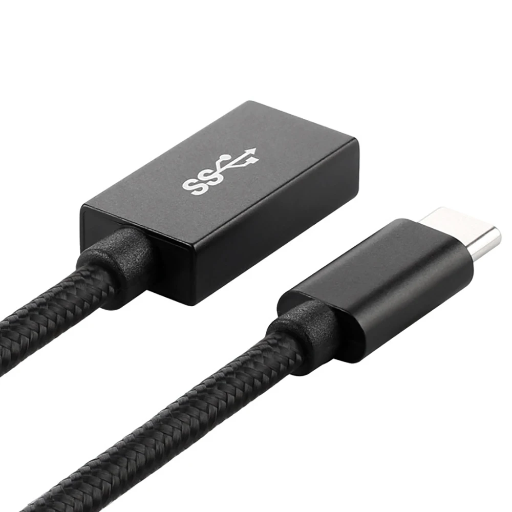 OTG-кабель с разъемами USB Type-c и USB Type-C