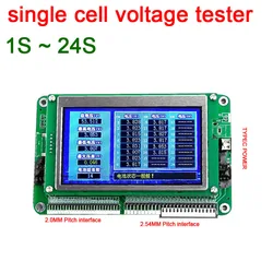 1S ~ 24S akumulator litowy pojedyncza komórka tester napięcia pomiar zidentyfikować numer ciąg 3.2V 2.2V 3.7V Lifepo4 Li-Ion LTO