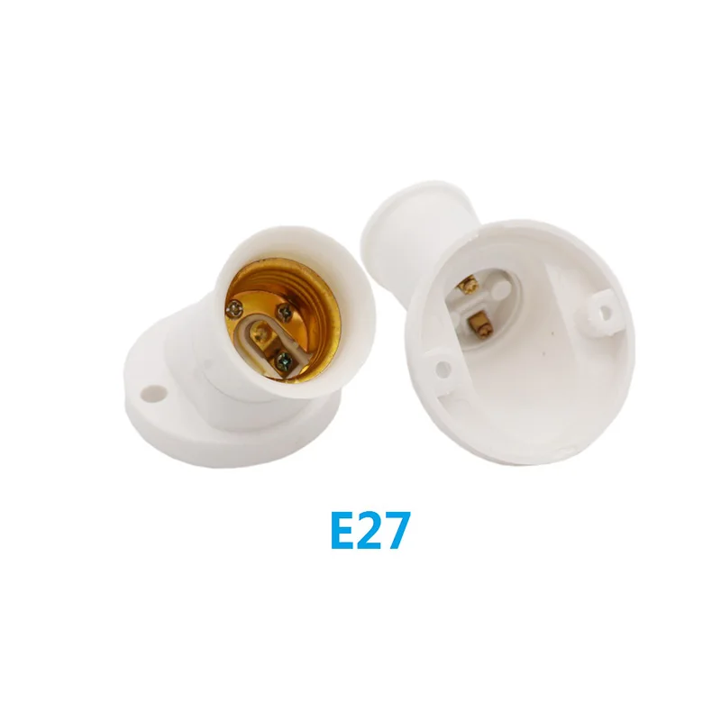 NEW Screw Lamp Base e14 e27 B22 Lamp holder Socke base Light Bulb e27 Socket Holder Adapter