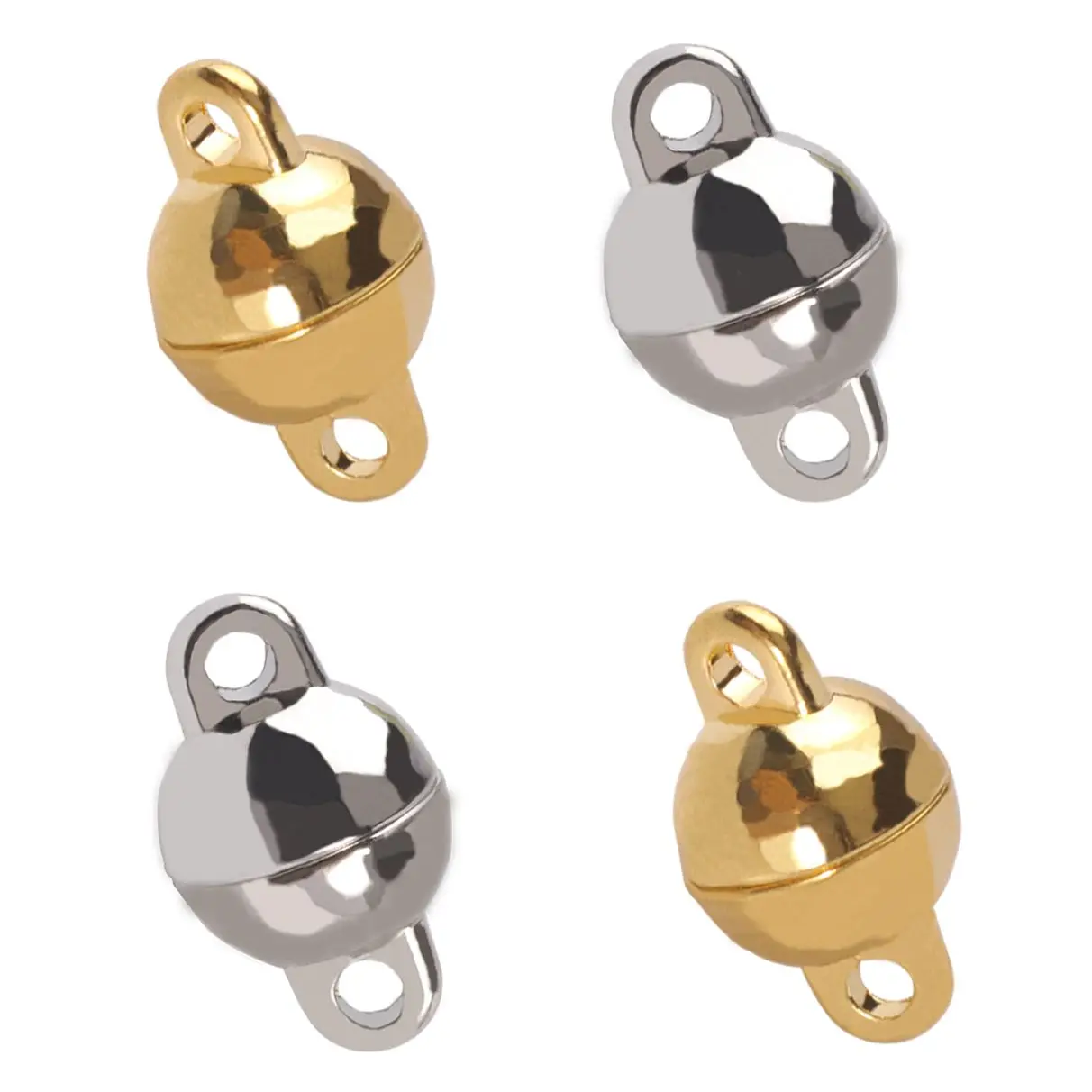 Stainless Steel Strong Magnetic Clasps Oval Shape Magnetic Clasp For Bracelet Making Magnet Converter DIY Jewelry Accessories