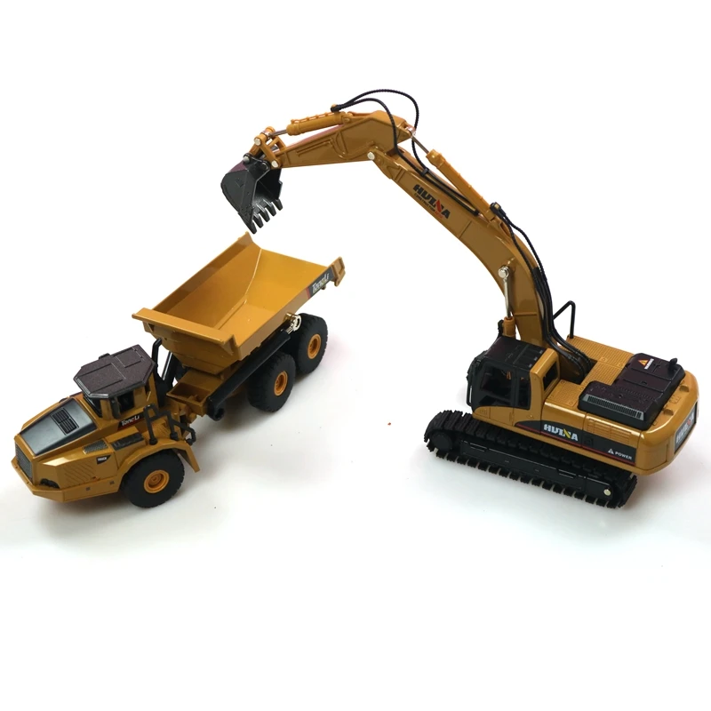 HUINA １/14 ダンプトラック タミヤ 京商 HuiNa Toys 1573 10CH 1/14 RC ダンプトラック （RTR）