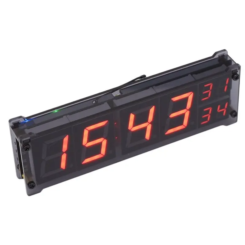 LED Digital Clock Module Electronic Clock Digital Tube Display DIY High Precision Automatic WIFI Network Timing