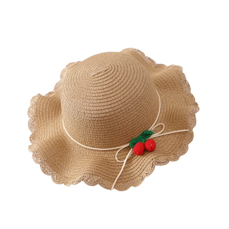 New Summer Baby Breathable Hat Straw Hat With Handbag Bags Kids Hat Boy Girls Sun Visor UV Protection Panama Hat