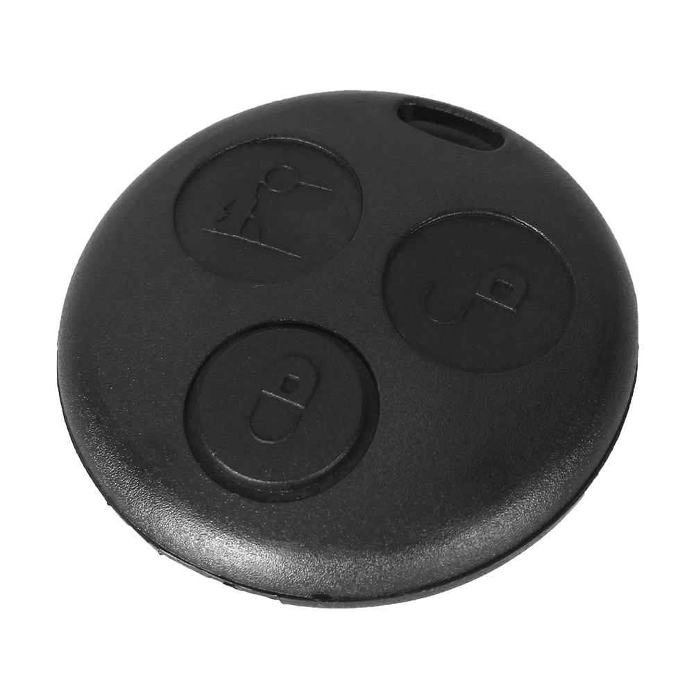 KEYYOU Replacement 3 Buttons Car Remote Key Shell Case Fob For Mercedes Benz MB Smart Fortwo Forfour City Roadster No Blade
