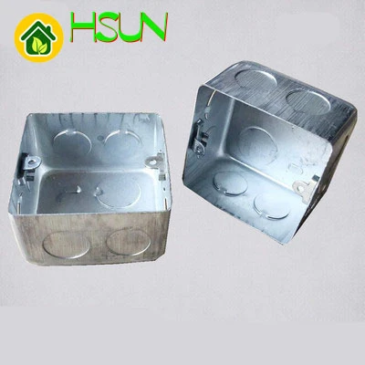 

86 type Connection Box 86h50 Iron Box Metal Stretching Box Steel Connection Box Switch Undercover Box