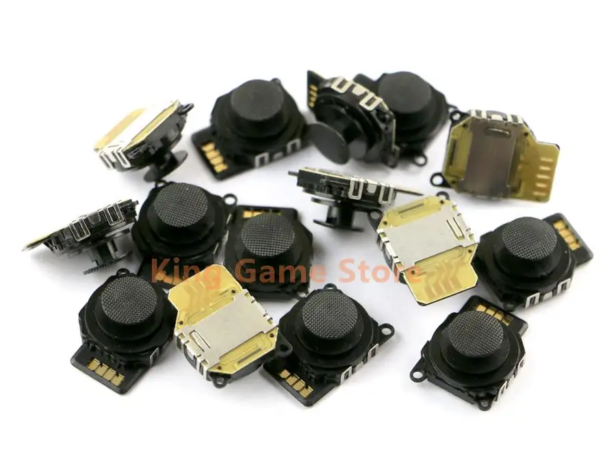 20pcs Original เปลี่ยน 3D Analog ปุ่มสําหรับ PSP 2000 จอยสติ๊ก Stick โมดูลเปลี่ยนปุ่มควบคุม STICK