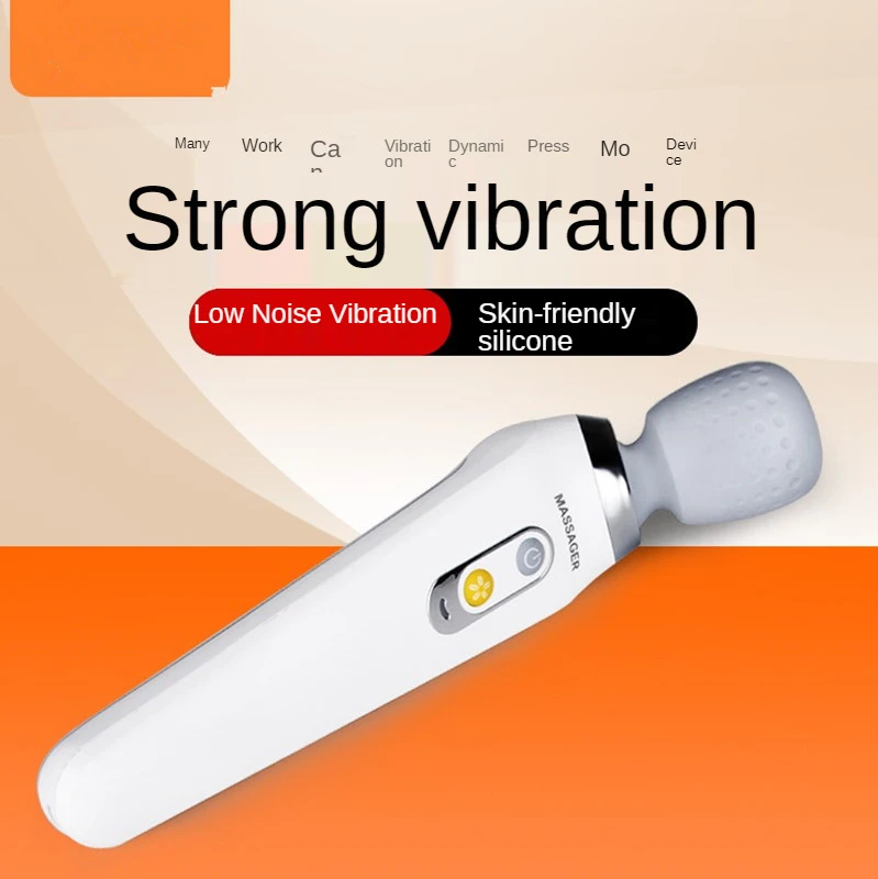 Free shipping Wireless handheld massage stick small portable vibrating electric cervical spine massager acupoint tapping