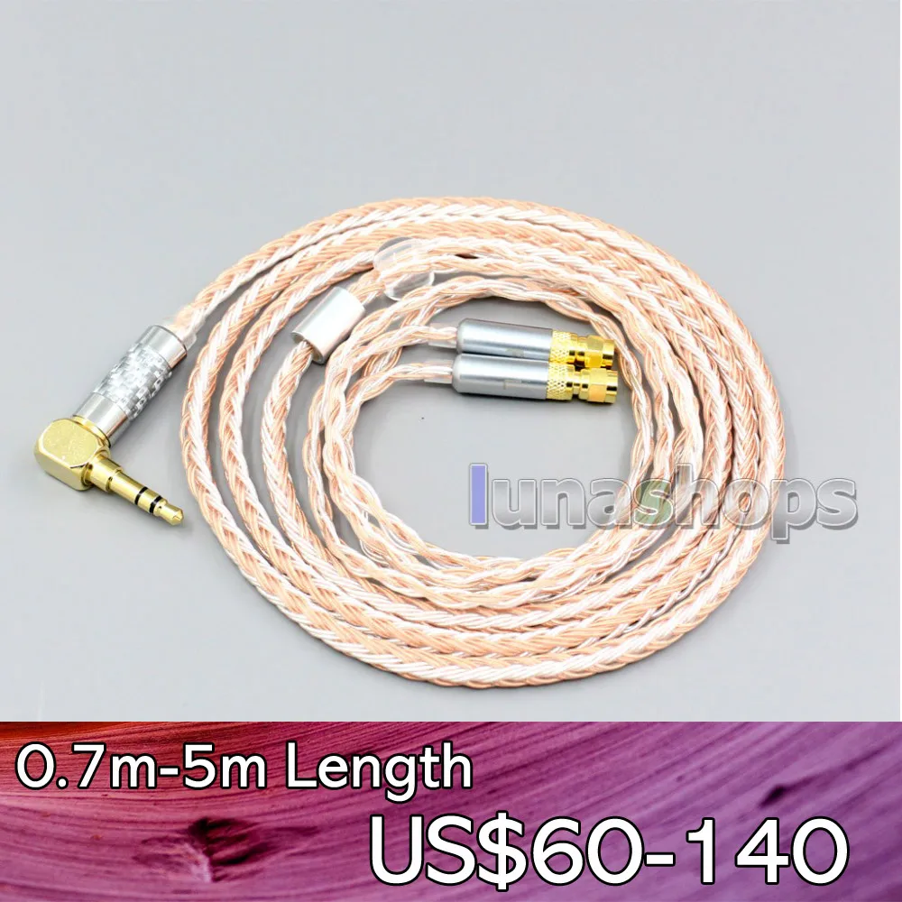 

LN006403 Balanced 16 Core OCC Silver Mixed Earphone Cable For HiFiMan HE400 HE5 HE6 HE300 HE560 HE4 HE500 HE6