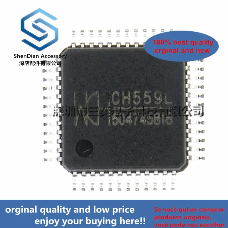 

1Pcs only orginal new Original authentic CH559L single chip microcomputer 8-bit enhanced USB interface chip integrated LQFP-48 p