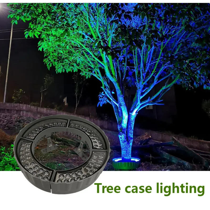 72w Colorful AC24Vboutdoor Lighting Tree Lamp Yard Decoration Garden Light Landscape Lighting Lawn Led Outdoor Flooring Terraza