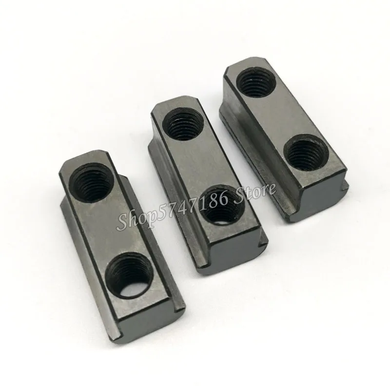 3pcs/lot  Hydraulic Power Chuck Valve Block T-block Hydraulic Chuck Slider Three-jaw Chuck T-block Accessories