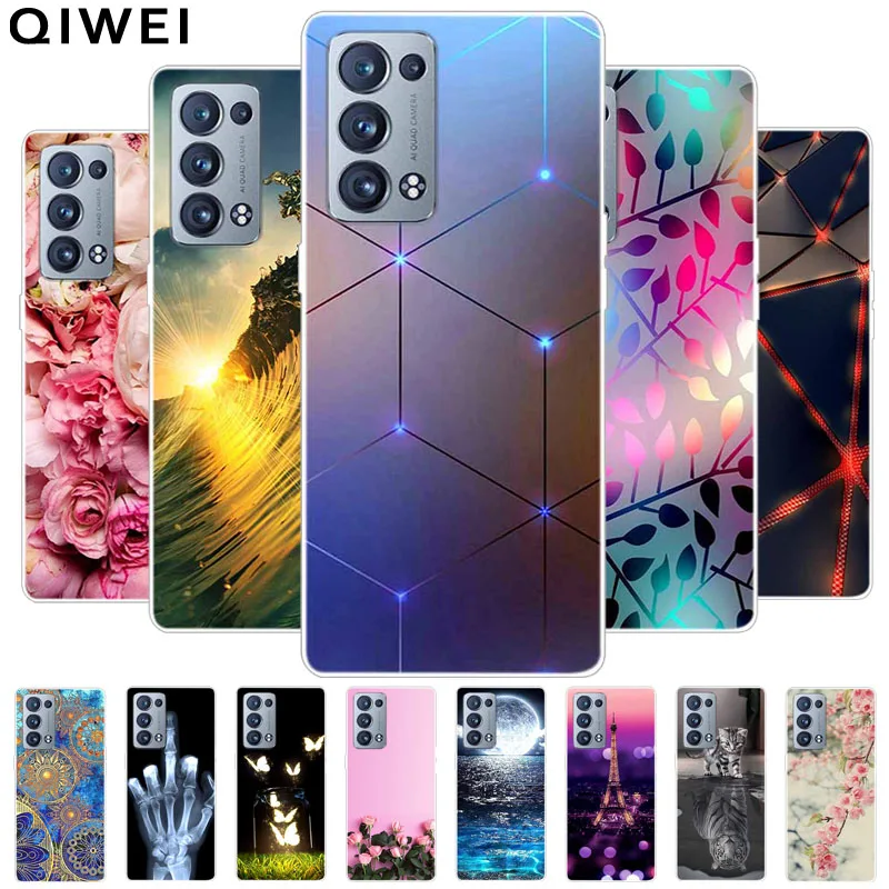 For Oppo Reno6 Pro+ 5G Case 2021 NEW Fashion Soft Silicone Back Cover for OPPO Reno 6 Pro Plus Phone Cases Reno 6Pro plus Fundas