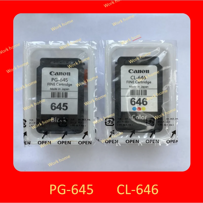 

Canon 645 646 Ink Cartridge MG2460 2560 2960 MX496 TS3165 Printer Ink Cartridge Original Supply