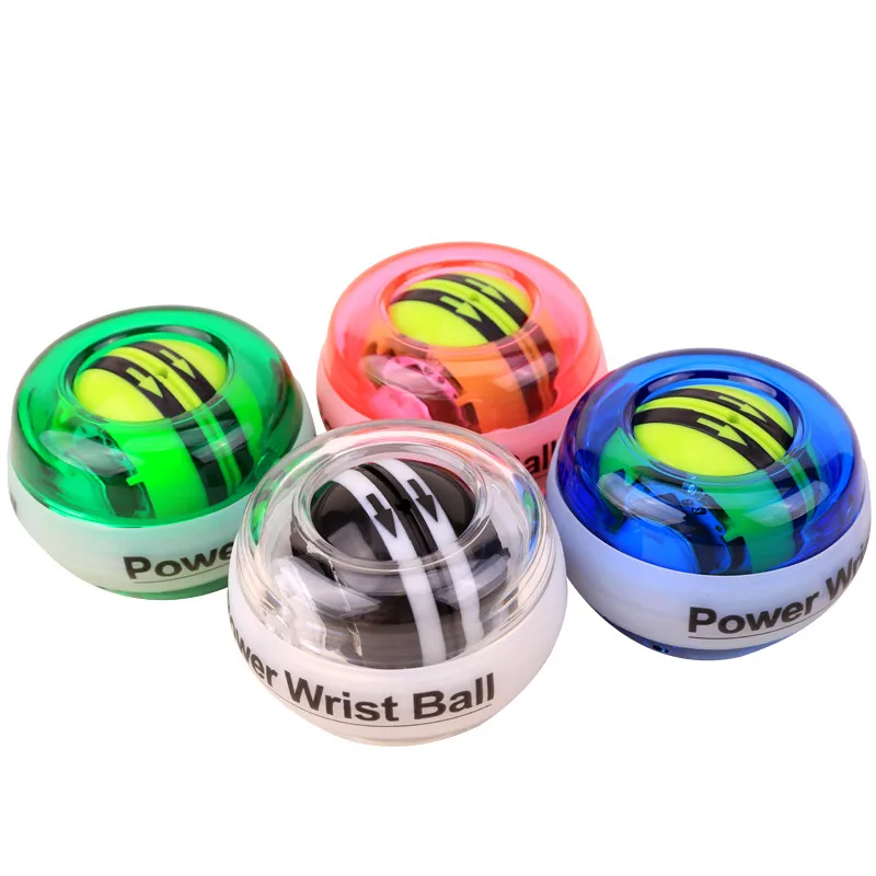 Factory wholesale high quality 2020 new type wrist training ball exercise force ball with led light