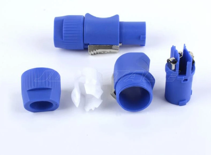 3Pins Powercon Connector NAC3MPA-1 Chassis Plug Panel for Aviation Power Audio Plug LED Screen Stage Lights