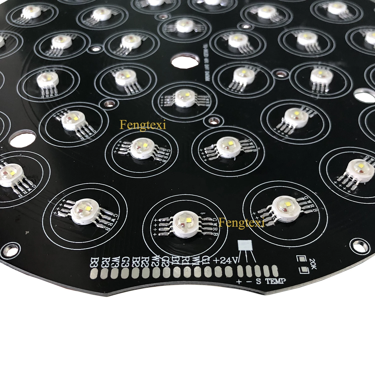 36x10w 36x12w 36x18w RGBWAUV Circle Ring Color LED Plate Zoom Wash Moving Head Club Stage Light LED Disk Plate Spare Parts