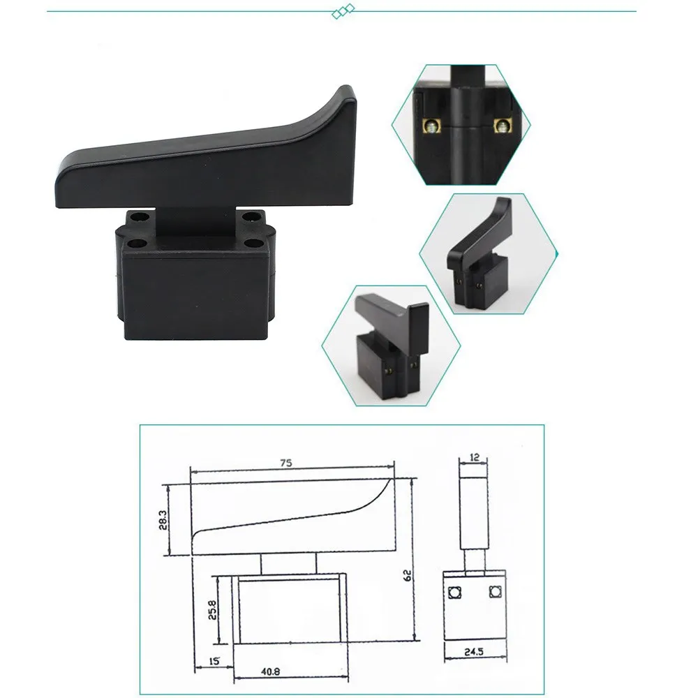 Cutter switch kr230 steel drawing crane cutter switch